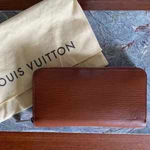 Louis Vuitton Zippy Wallet | Brown Epi Leather